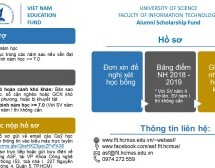 Thông báo xét tuyển học bổng VietNam Education Fund, năm học 2019 – 2020