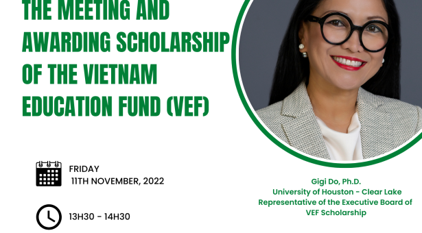 Mời tham dự buổi gặp gõ và trao học bổng VEF